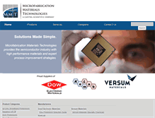 Tablet Screenshot of micromaterialstech.com